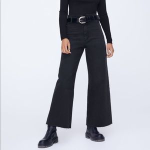 Zara | Black Premium Marine Straight Jeans